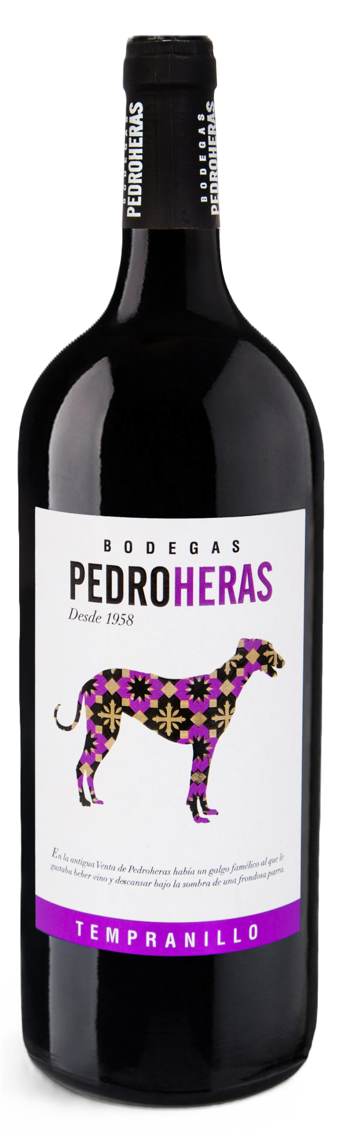 Botella Pedroheras Tempranillo - Magnum 1.5 L