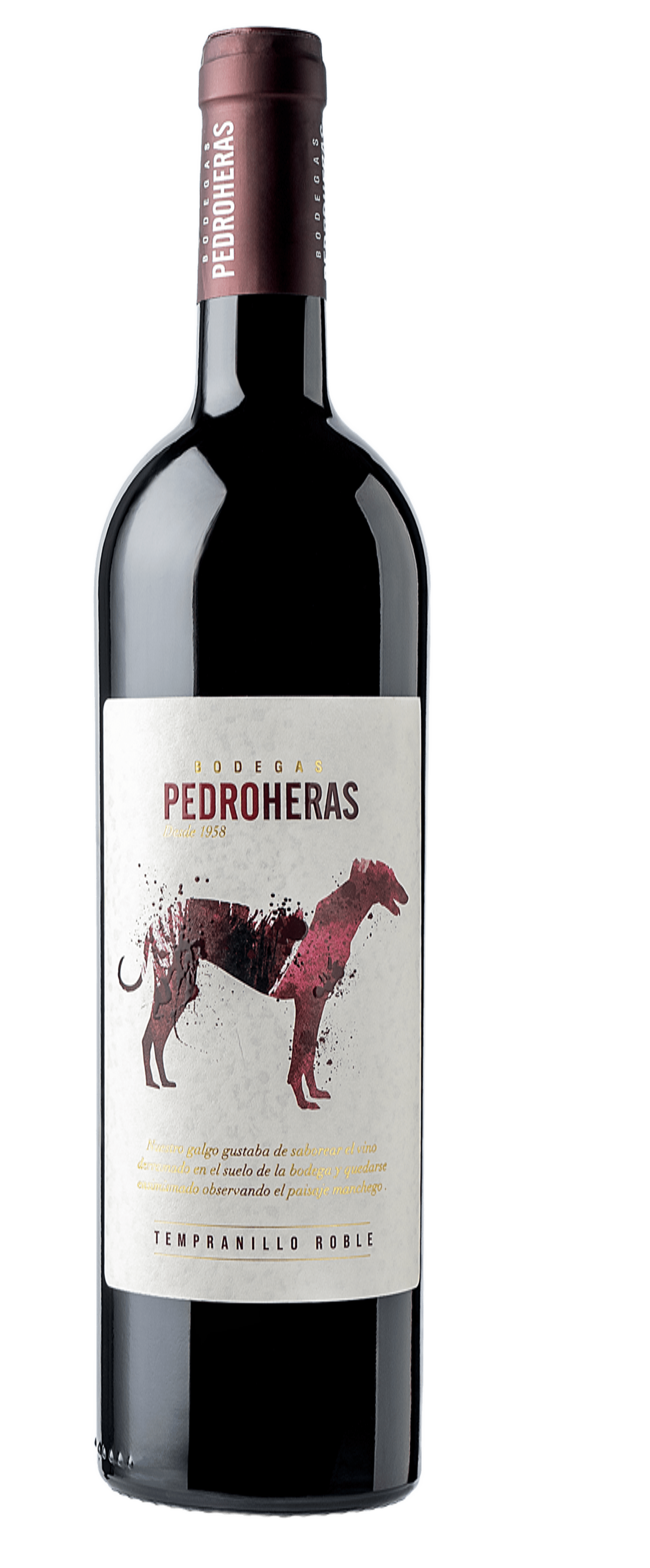 Botella Pedroheras Tempranillo Roble (Edición Limitada)